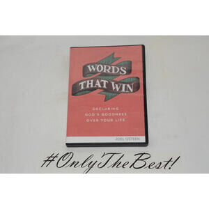 SHELF220 DVD tested~Words That Win, Joel Osteen.